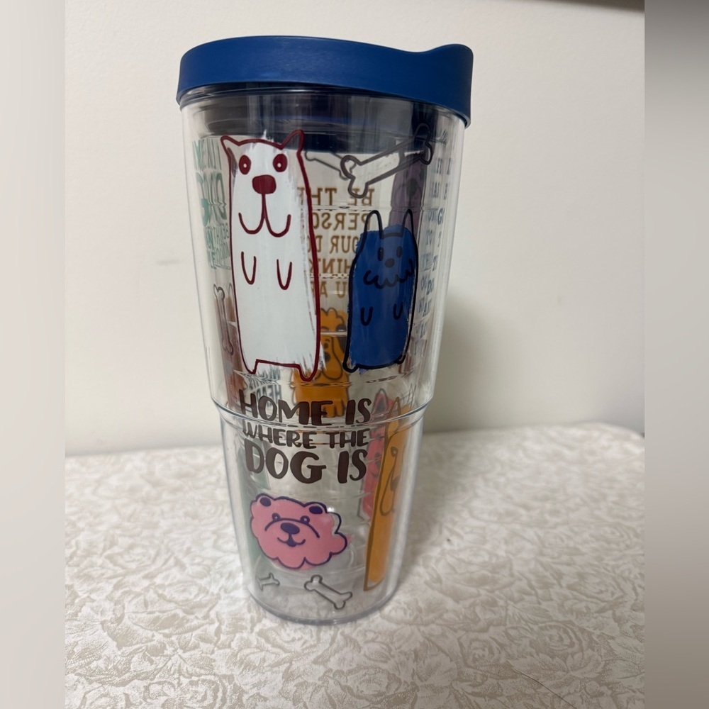 Tervis 24oz. Colorful Dog Sayings Print Tumbler with Blue Lid - Picture 5 of 7